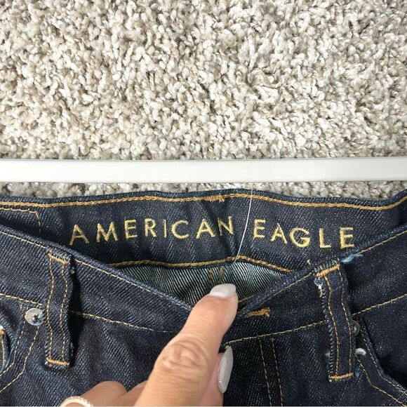 American Eagle Jeans Men’s 29x32 Dark Wash Denim Original Taper - Picture 3 of 8